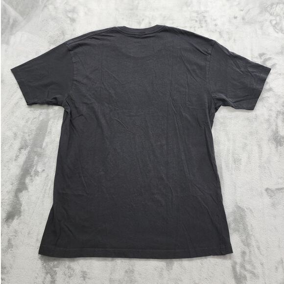 Young & Reckless Los Angeles Crew Neck Short Sleeve Logo Tee Size L Black White - Picture 6 of 7